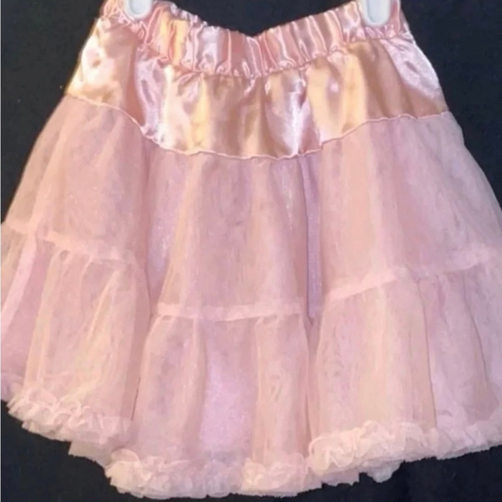 💞 Baby & Toddler Girls Size 24 Months Pink 3-tier Tutu Skirt